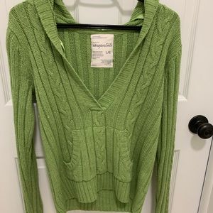 Aeropostale Green Sweater